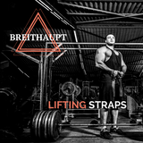 Leather Weightlifting Straps Tan